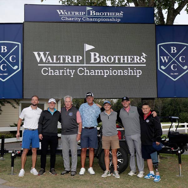 Leaderboard on course 8