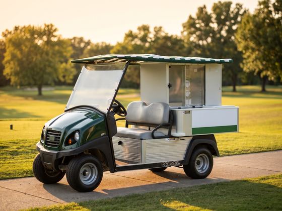 Custom Course Accessories: Beverage Cart Clings