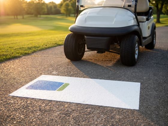 Custom Course Accessories: Cart Path Stamps