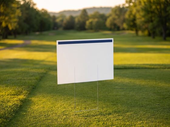 Sponsor Frames: 4 × 6 ft