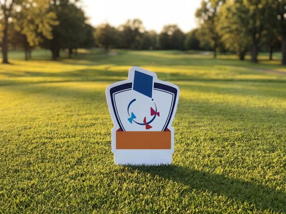 Tee Markers: Custom Shape Die Cut