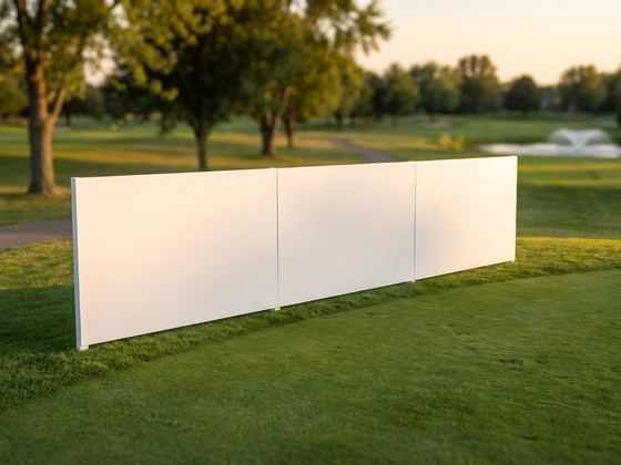 Tee Panel Signage: Option 1