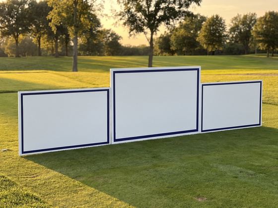 Tee Panel Signage: Option 2